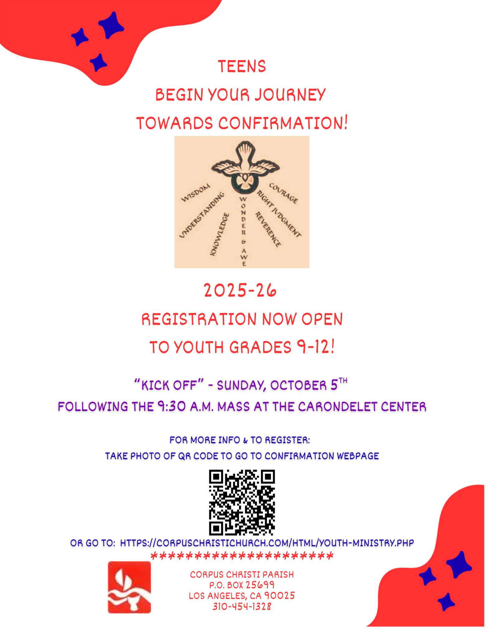 FINAL Confirmation flier 2025-26